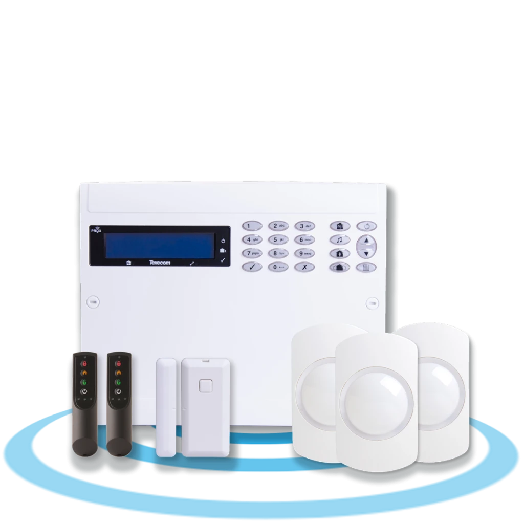 طقم لاسلكي متكامل KIT-1003 بسعة 64 منطقة