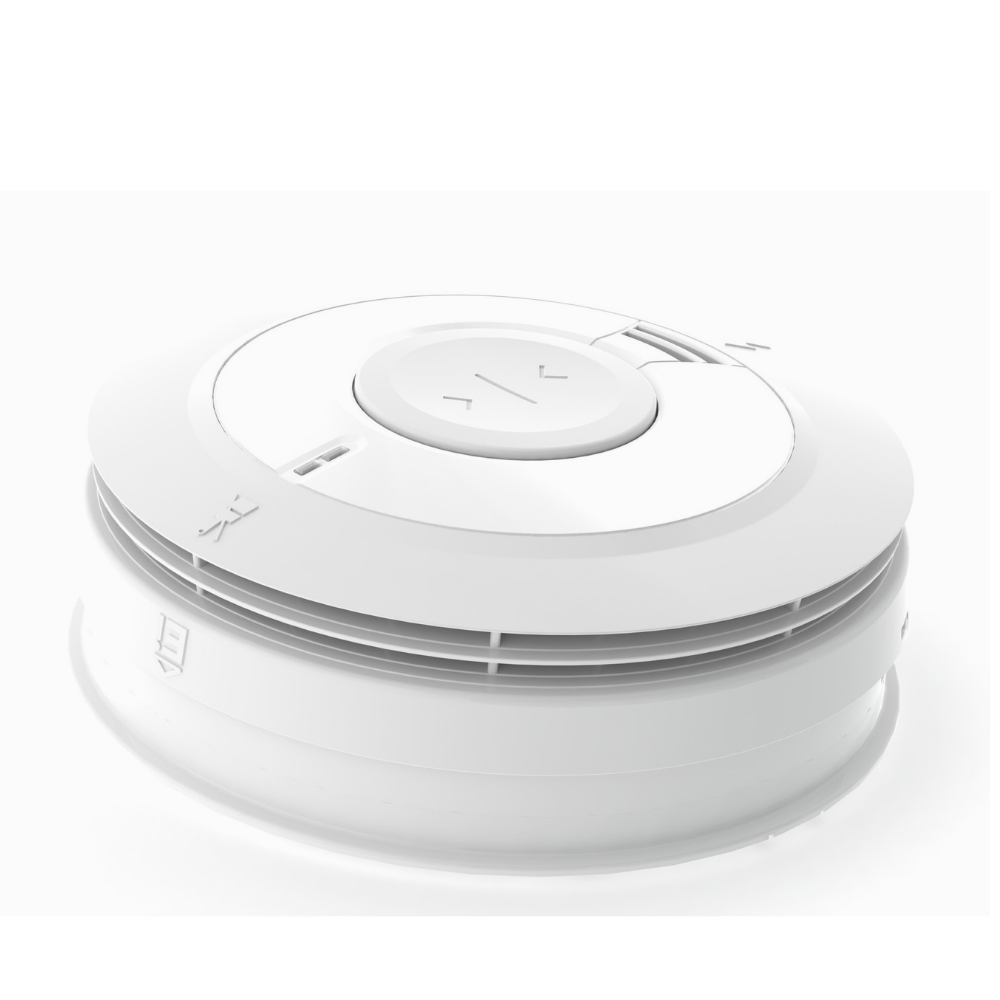 200-250VAC Ionisation smoke alarm