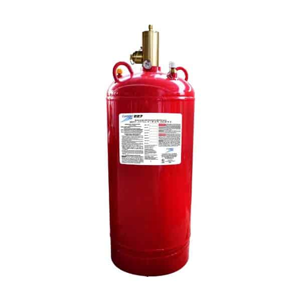 375 Lb. Fixed Extinguishant Cylinder / 2-1/2″ Valve C/W Top Plug Adapter – UL Listed
