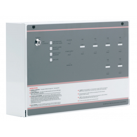 FP Range Converntional Fire Panel 4 Zone Expandable to 6 zone