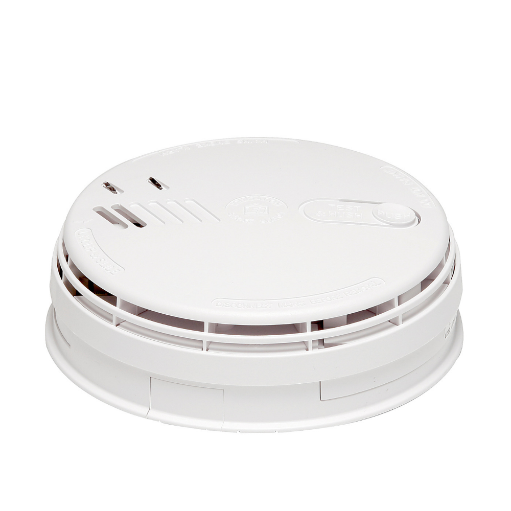 Ionisation smoke detector hardware interconnect