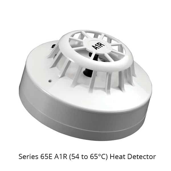 Series 65E Heat Detectors With Flashing LED