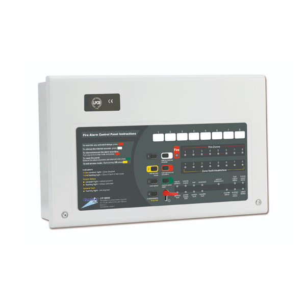 XFP Networkable repeater panel, 16 zones, code/keyswitch entry, c/w psu and network repeater card, metal enclosure-