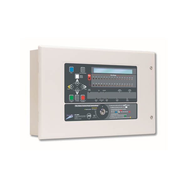 XFP Networkable single loop 32 zone panel, code/keyswitch entry, c/w 3A psu, metal enclosure- LPCB APPROVED