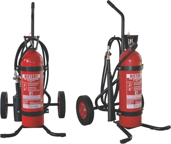 Trolley 10 kg BC CO₂ Fire Extinguisher
